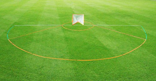 BowNet Women's Portable Arc Goal Crease Orange Lax.com