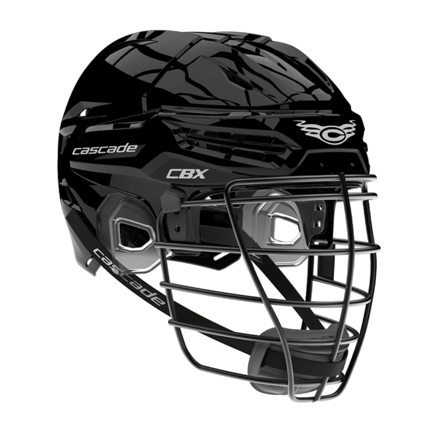 footbal and lacroose helmets Cascade CBX Box Lacrosse Helmet Medium / White