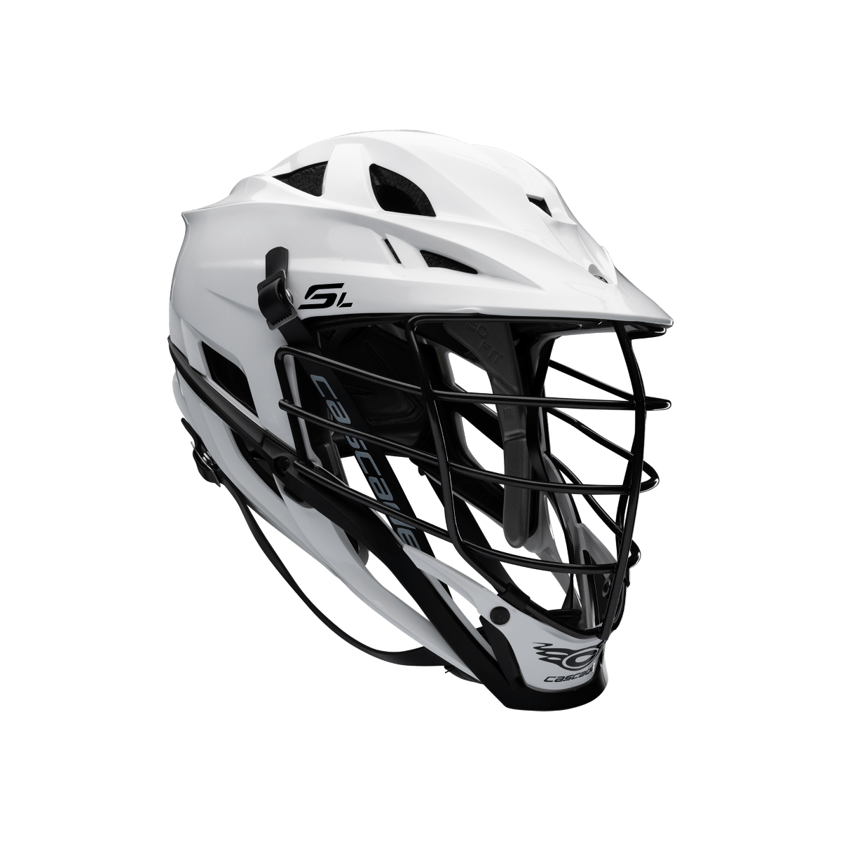 Cascade SL Stock Lacrosse Helmet Helmet White Lax.com