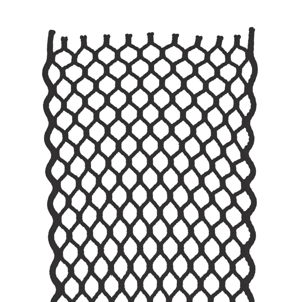 East Coast Dyes East Coast Mesh 15mm Men's Stringing Supplies Black Lax.com