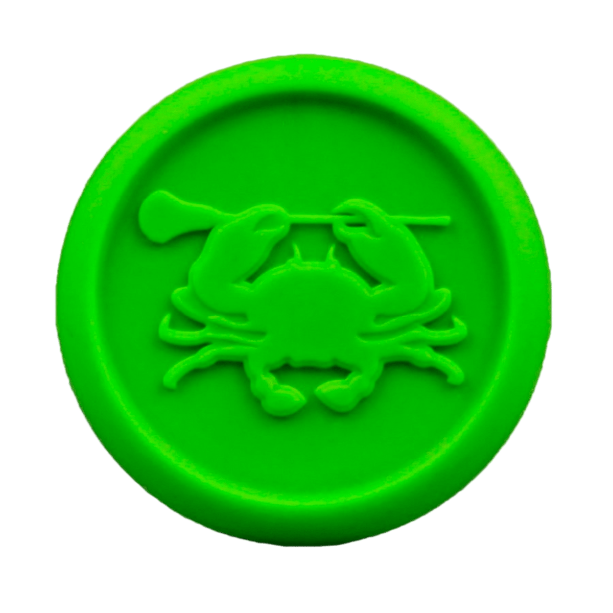 East Coast Dyes End Cap Men's Stringing Supplies ECD - ENDCAP - NG Neon Green Lax.com