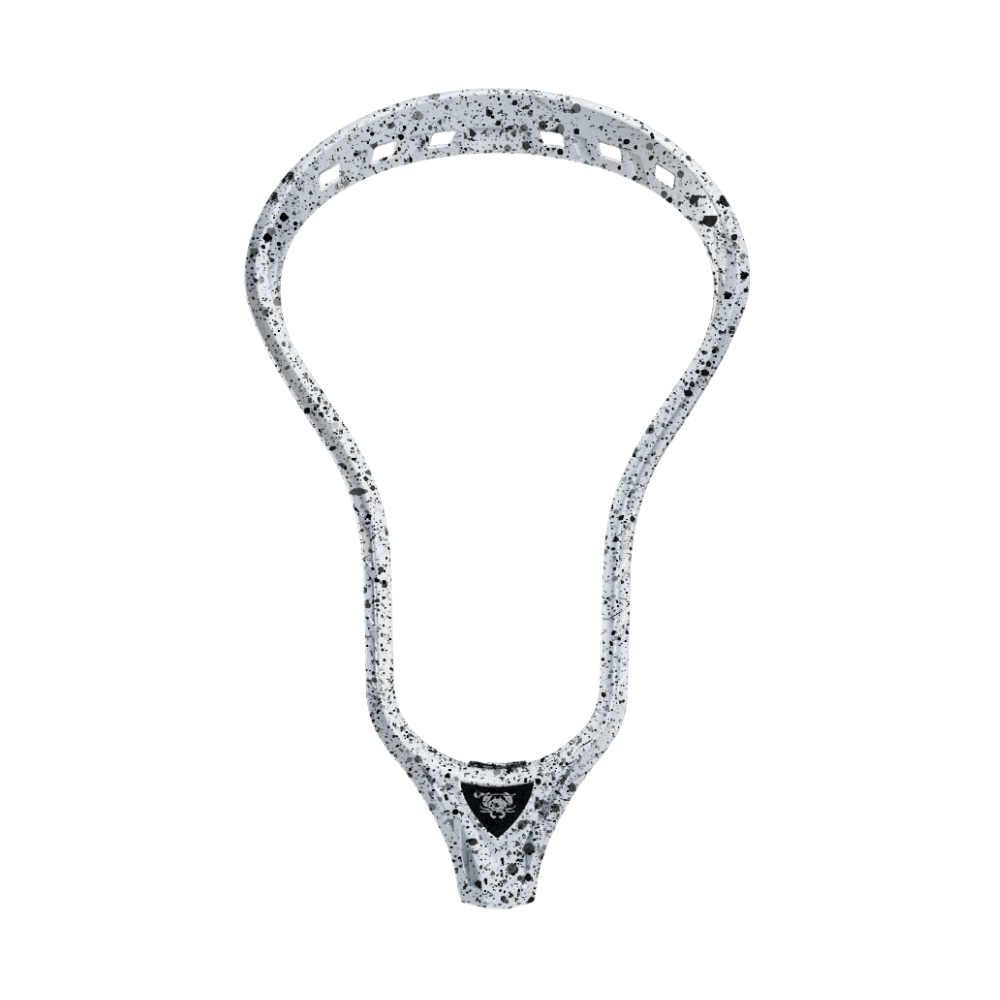 ECD Delta Lacrosse Head Men's Head Black Splatter Lax.com