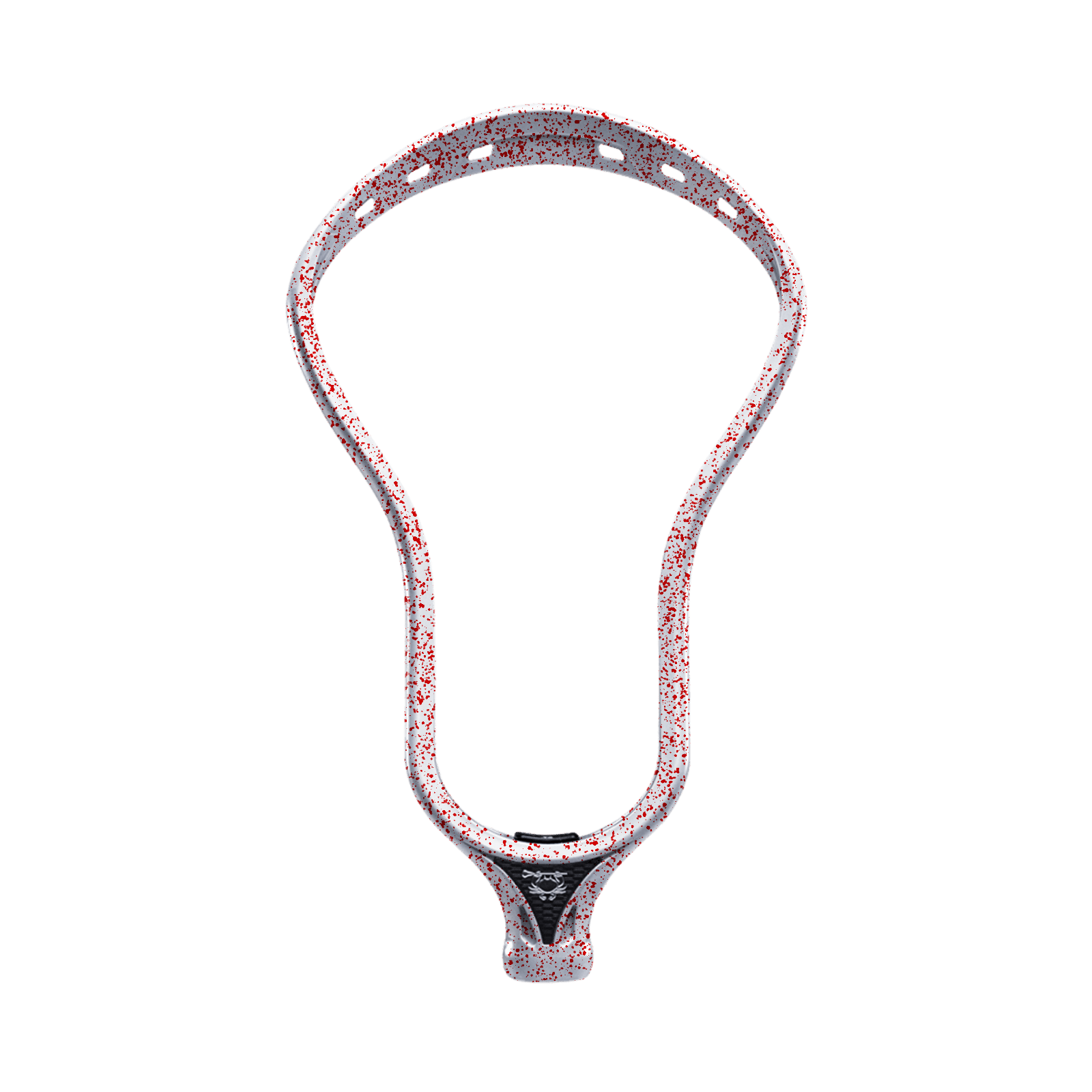 ECD DNA 2 Lacrosse Head Men's Head Red Splatter Lax.com