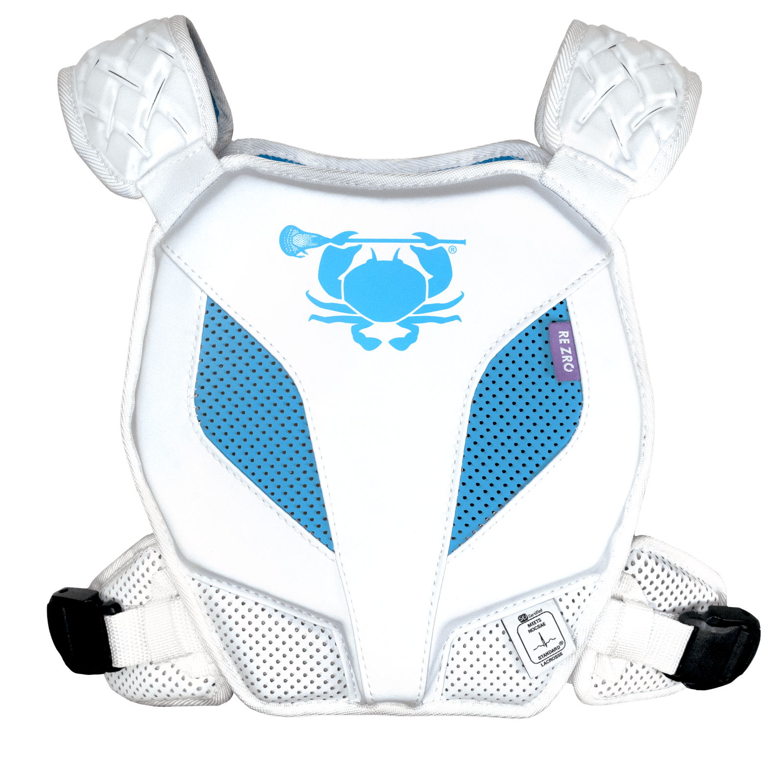 ECD Echo Shoulder Pad Liner Shoulder Pads White Lax.com