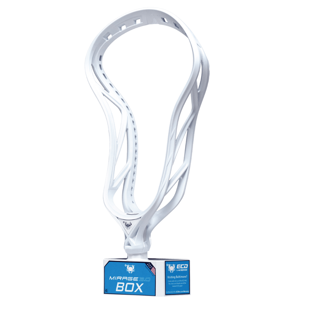 ECD Mirage 3.0 Box Lacrosse Head Men's Head White Lax.com