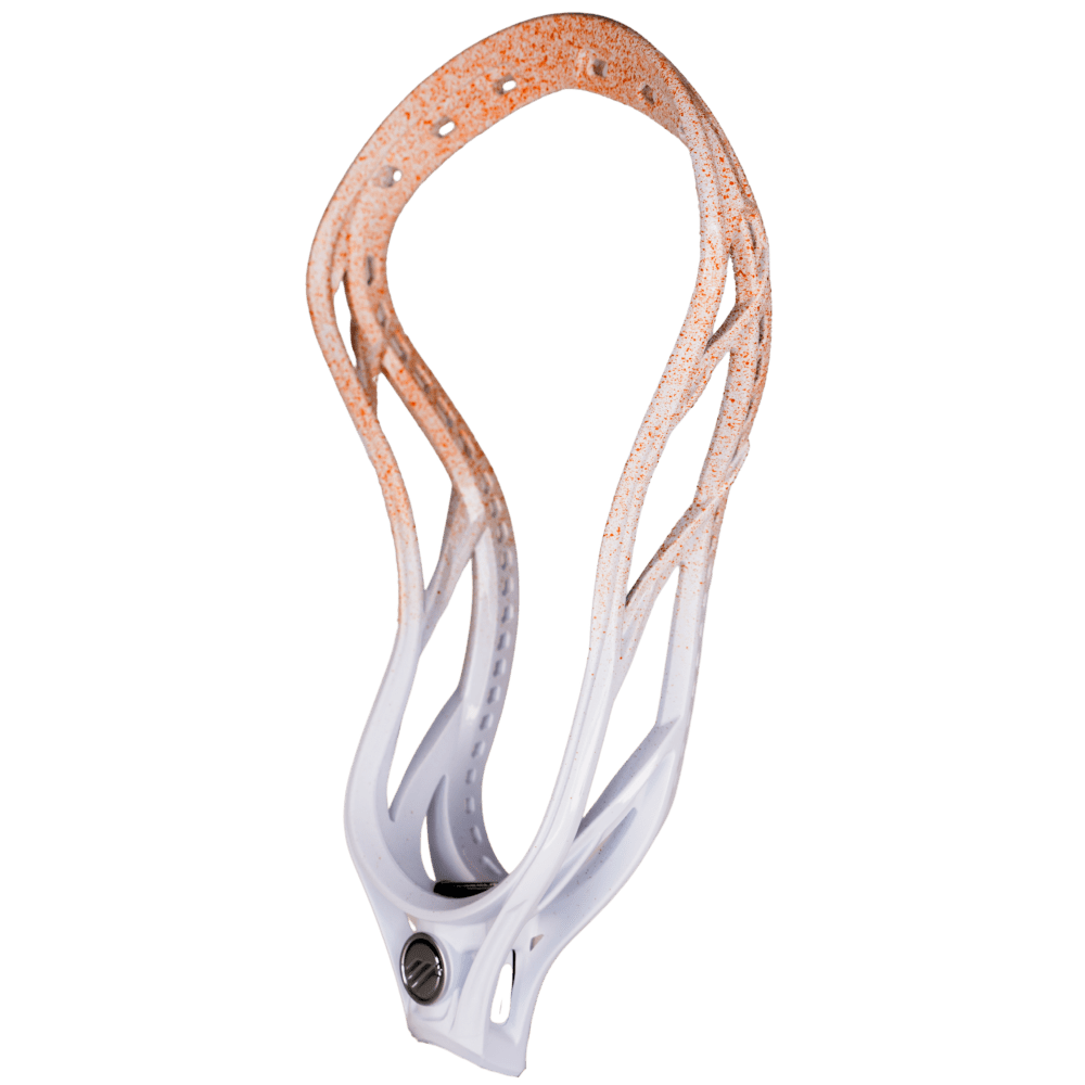 ECD Mirage 3.0 Lacrosse Head Men's Head Orange Splatter Fade Lax.com