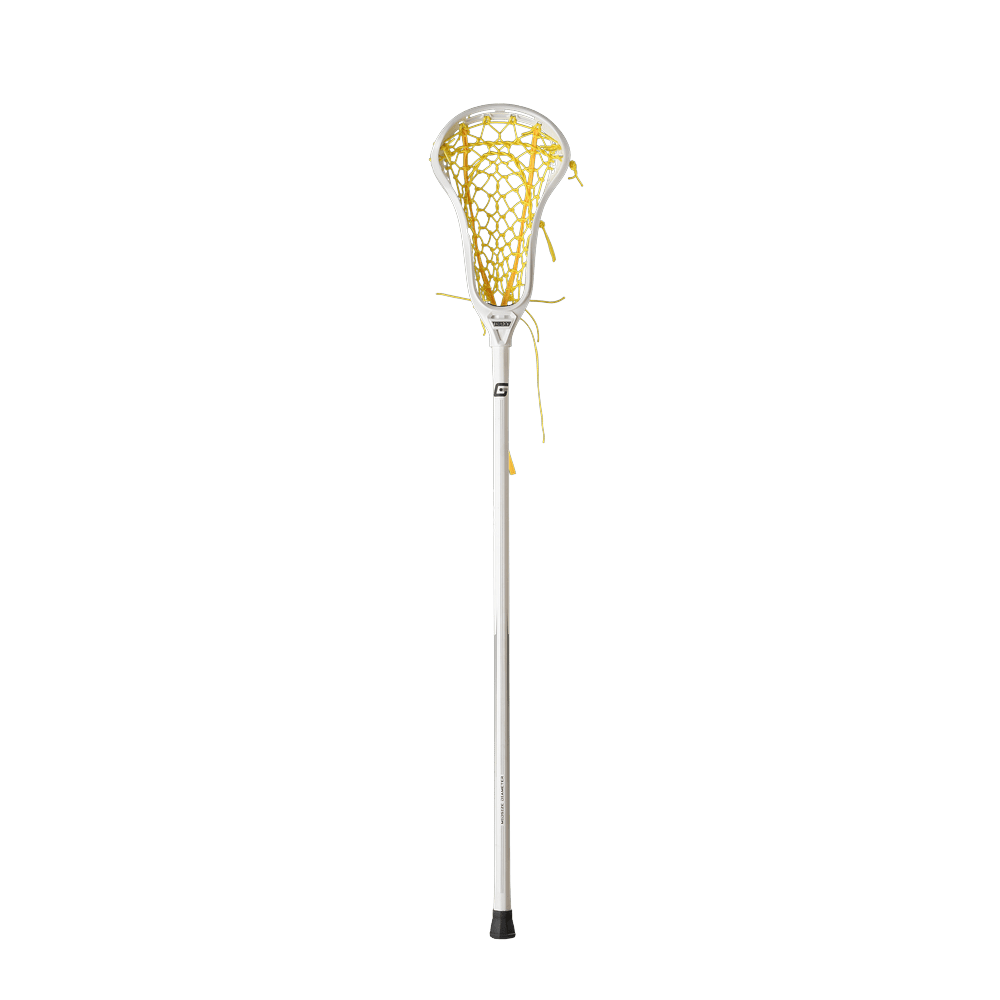 Gait Air 3 Flex Mesh Complete Stick Women's Complete Sticks White/Yellow Lax.com