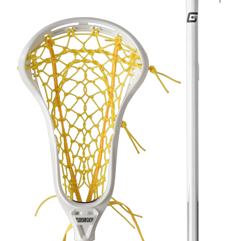 Gait Air 3 Flex Mesh Complete Stick Women's Complete Sticks White/Yellow Lax.com
