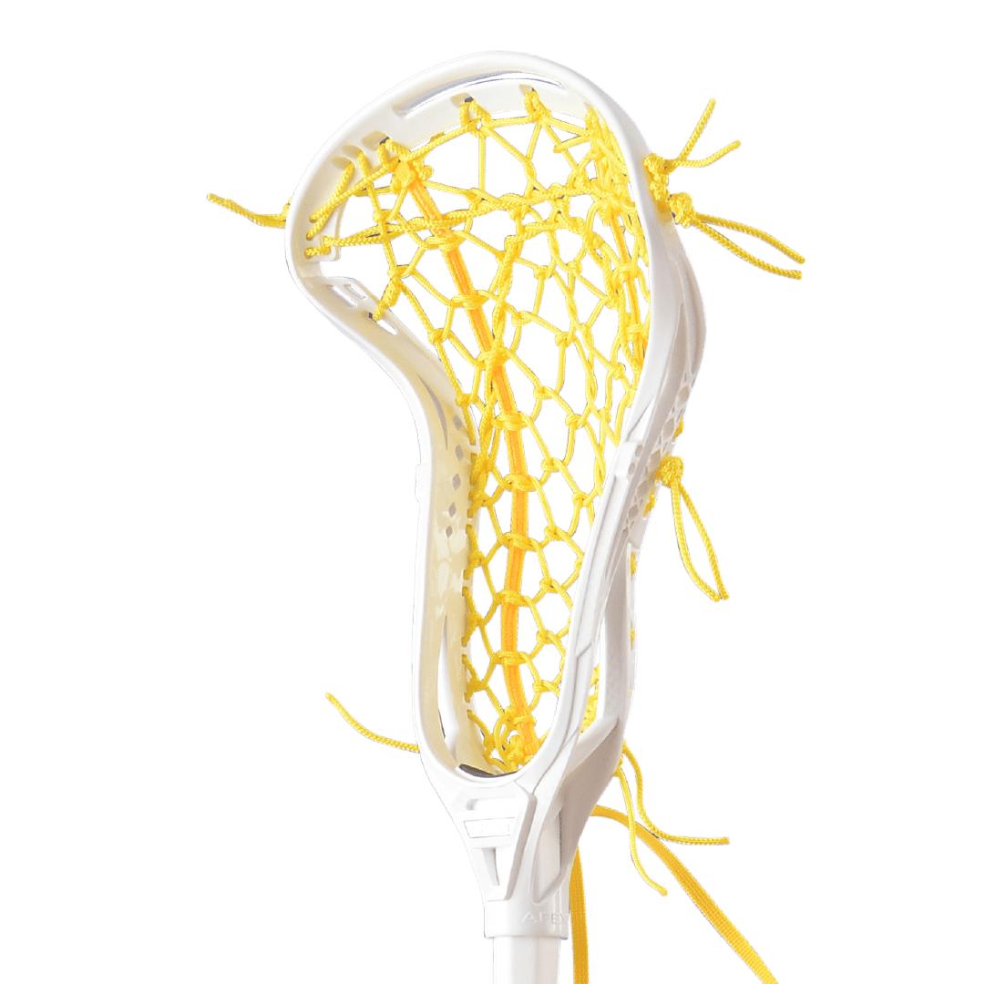 Gait Apex 2 Flex Mesh Complete Stick Women's Complete Sticks White/Yellow Lax.com