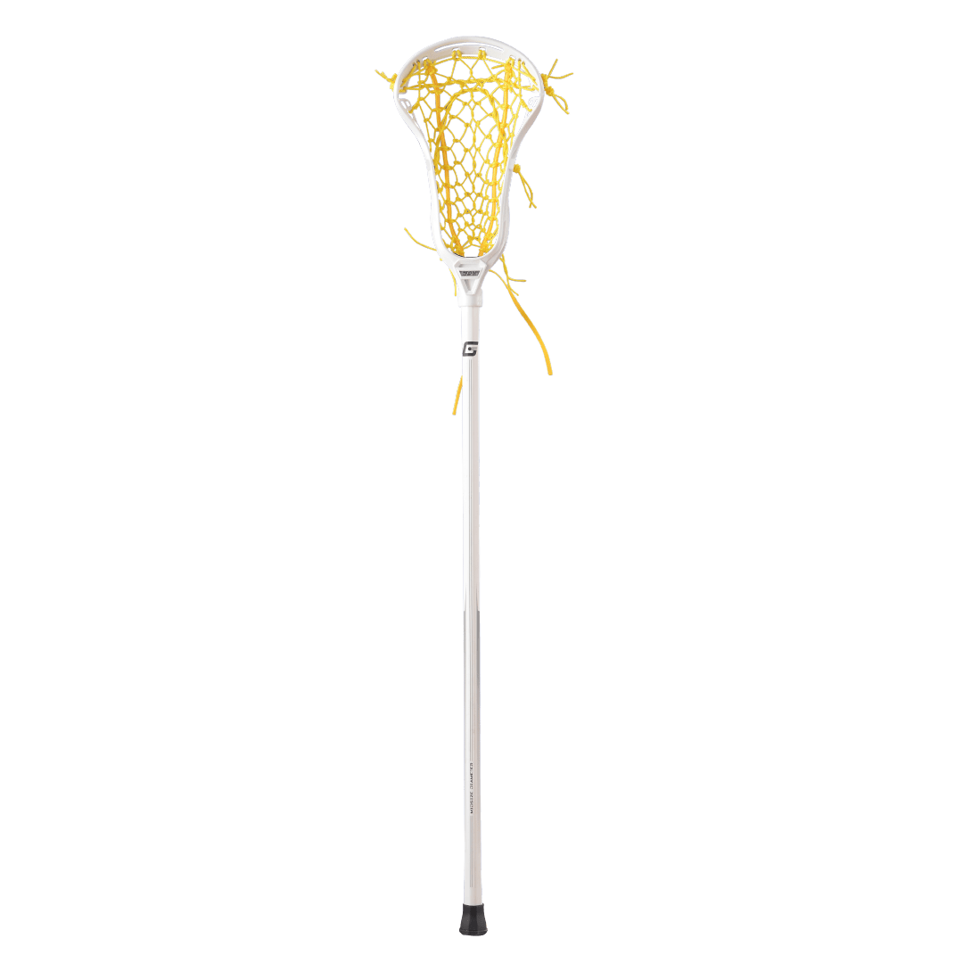 Gait Apex 2 Flex Mesh Complete Stick Women's Complete Sticks White/Yellow Lax.com