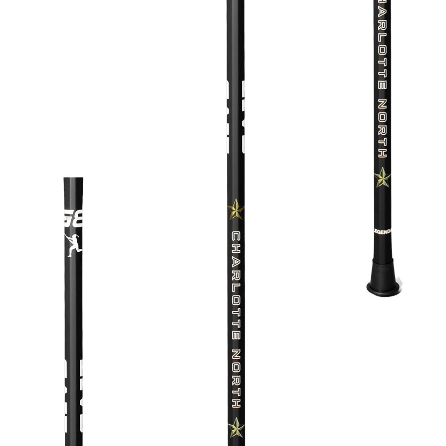 Gait Whip 2 Flex Mesh Complete Stick Women's Complete Sticks Black/White Lax.com