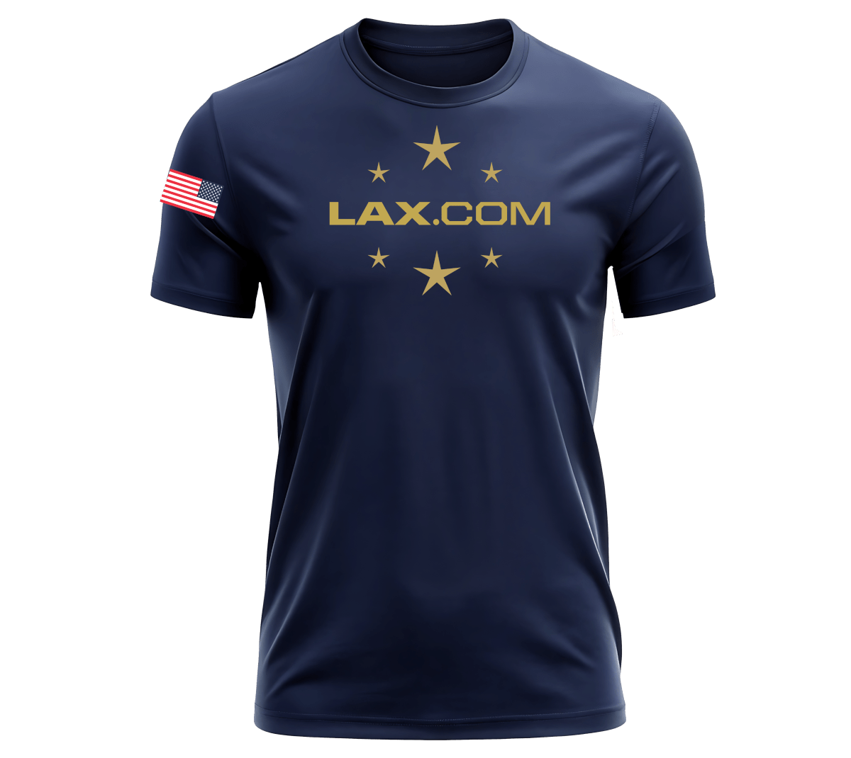 Lax.com Stars & Sticks LE Tee Apparel Tops Navy Lax.com