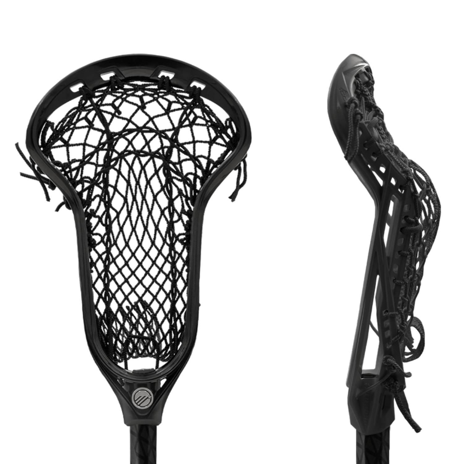 hauck lacrosse all in one everglade Maverik Ascent Full Mesh Women's Strung Lacrosse Head - Black/Yellow