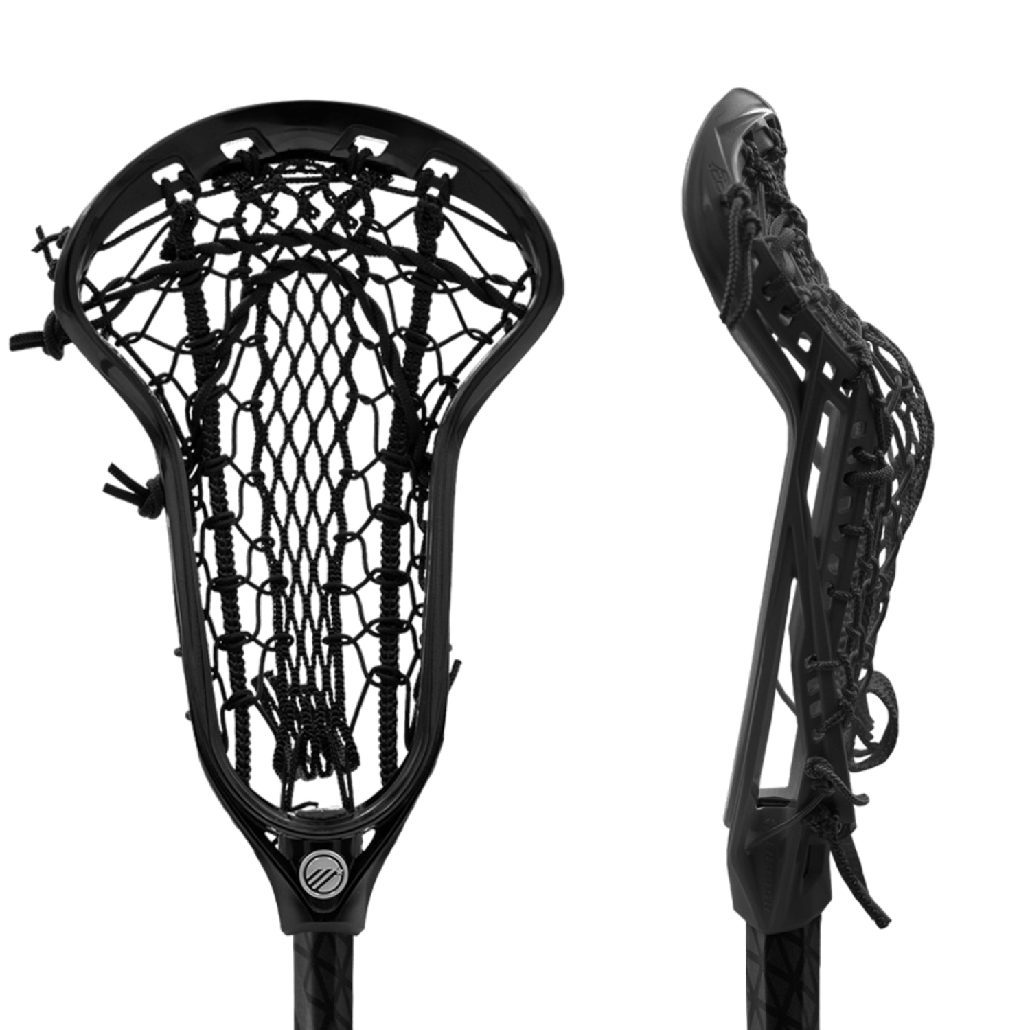 Maverik Ascent + Heads Strung Lacrosse Heads