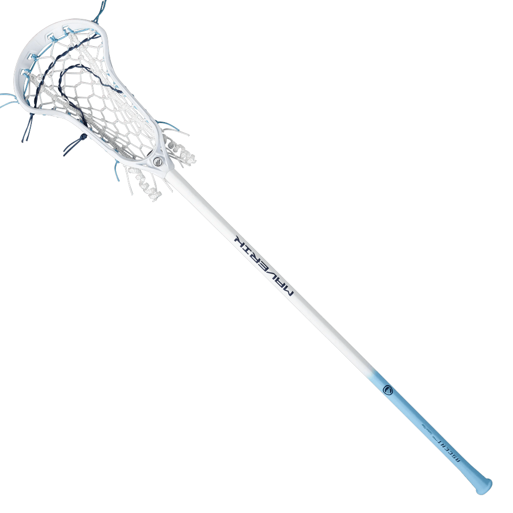 Maverik Ascent Pro Hex Complete Stick Women's Complete Sticks USA Splatter - White/White/Red Lax.com