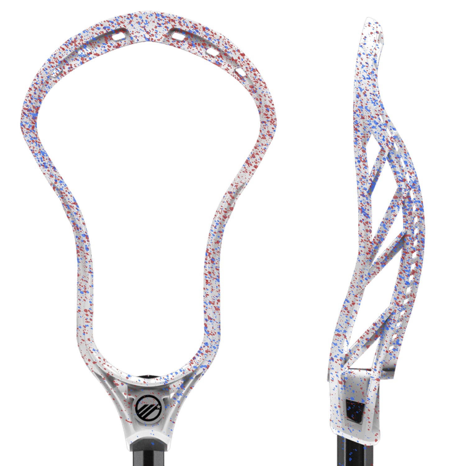 Maverik Havok 2 Lacrosse Head Men's Head Red/Blue Splatter Lax.com