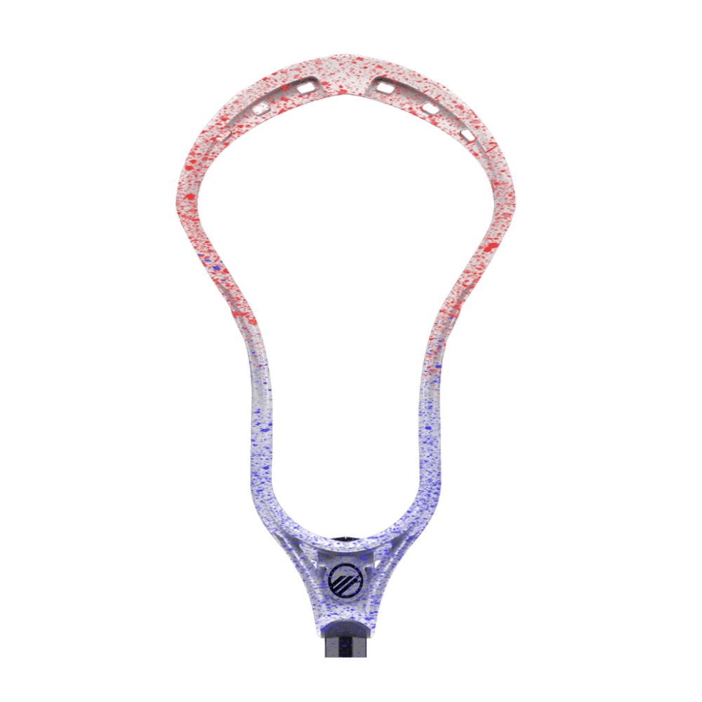Maverik Havok 2 Lacrosse Head Men's Head Red/Blue Splatter Fade Lax.com