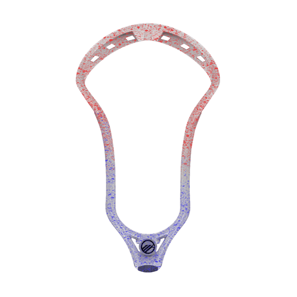Maverik Kinetik 3 Lacrosse Head Men's Head Blue Splatter Lax.com