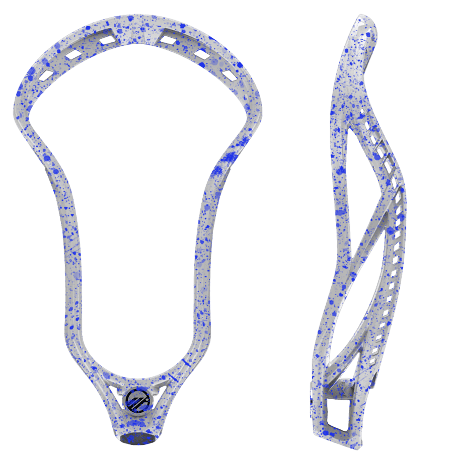 Maverik Kinetik 3 Lacrosse Head Men's Head Blue Splatter Lax.com