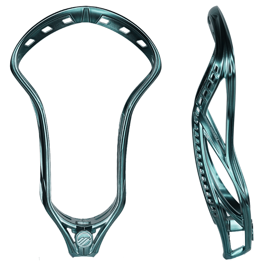 Maverik Kinetik 3 Lacrosse Head Men's Head Satin Forest Green Lax.com