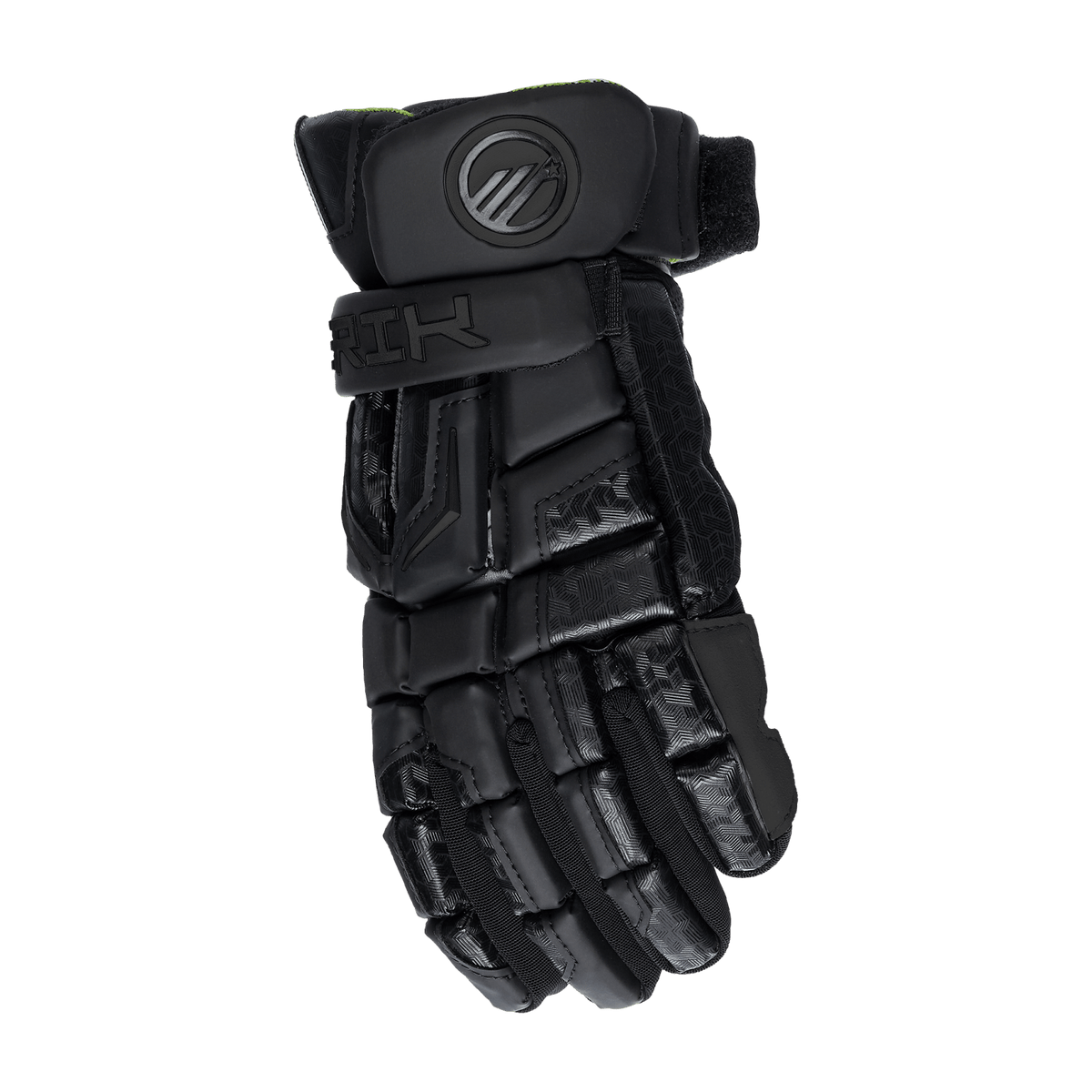 Maverik M7 Lacrosse Gloves Men's Gloves Black Lax.com