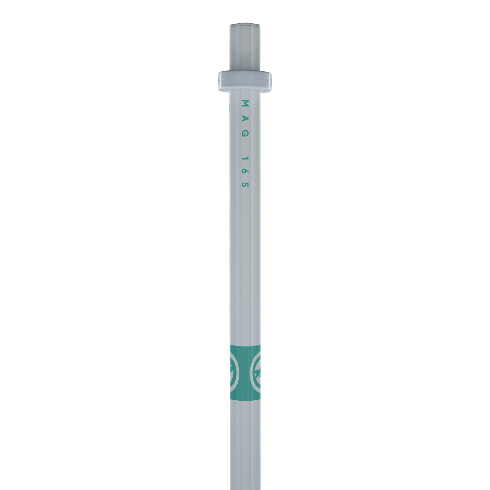 Maverik Mag 165 Lacrosse Shaft Men's Shaft White/Teal Lax.com