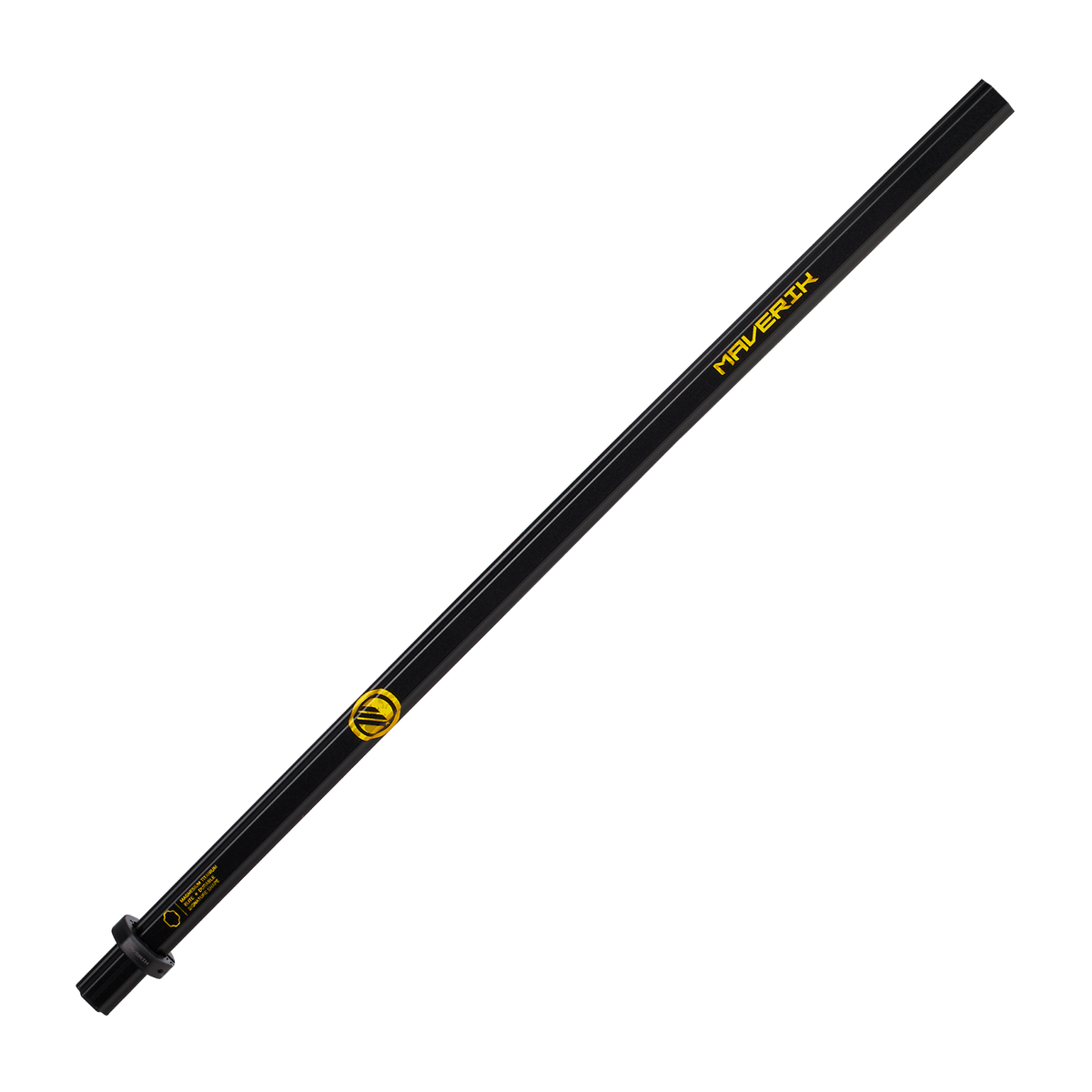 Maverik Mag-TI 185 Lacrosse Shaft Men's Shaft Black/Gold Lax.com