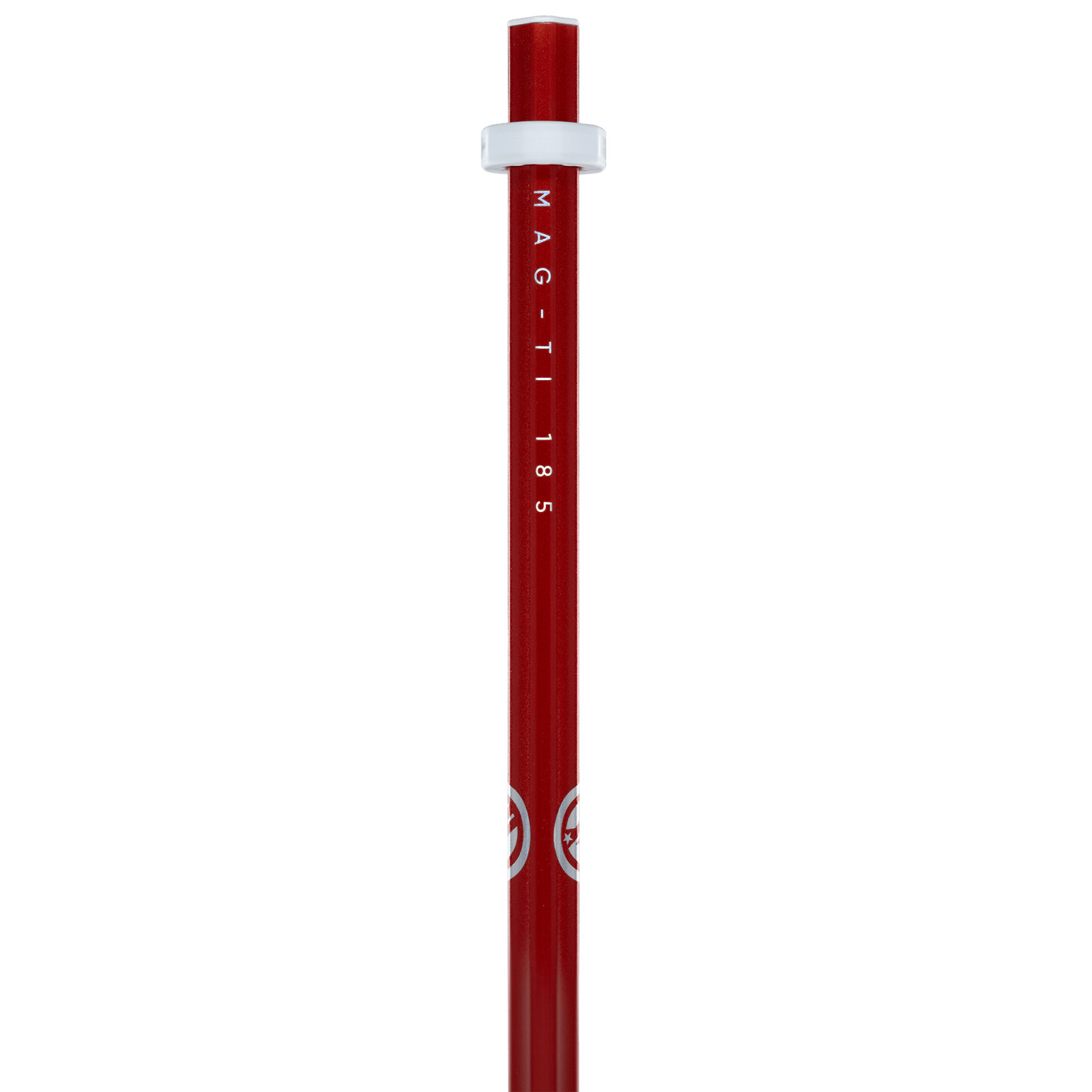 Maverik Mag - TI 185 Lacrosse Shaft Men's Shaft Red Lax.com