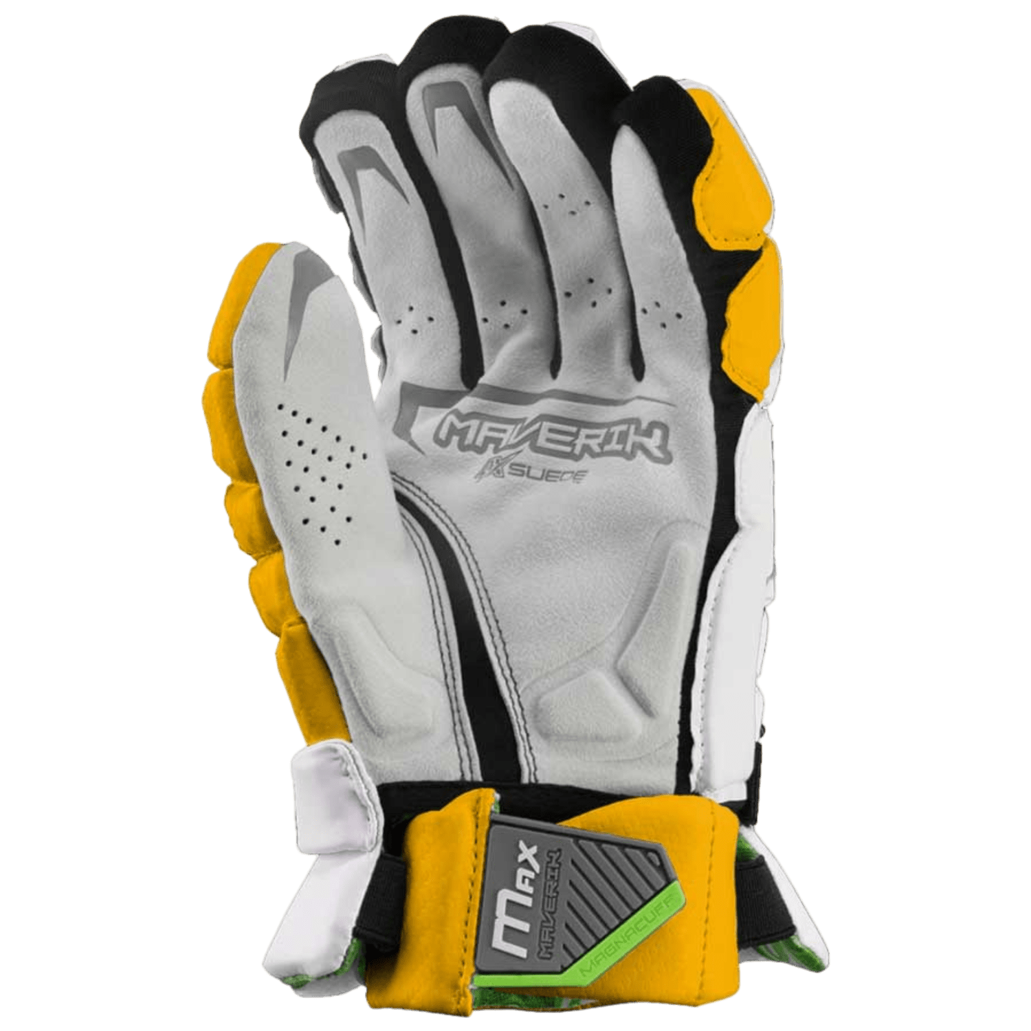 Maverik Max 2022 Lacrosse Gloves Men's Gloves Athletic Gold Lax.com
