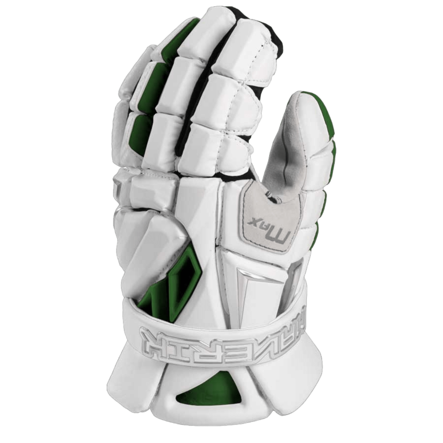 Maverik Max 2022 Lacrosse Gloves Men's Gloves Forest Green Lax.com