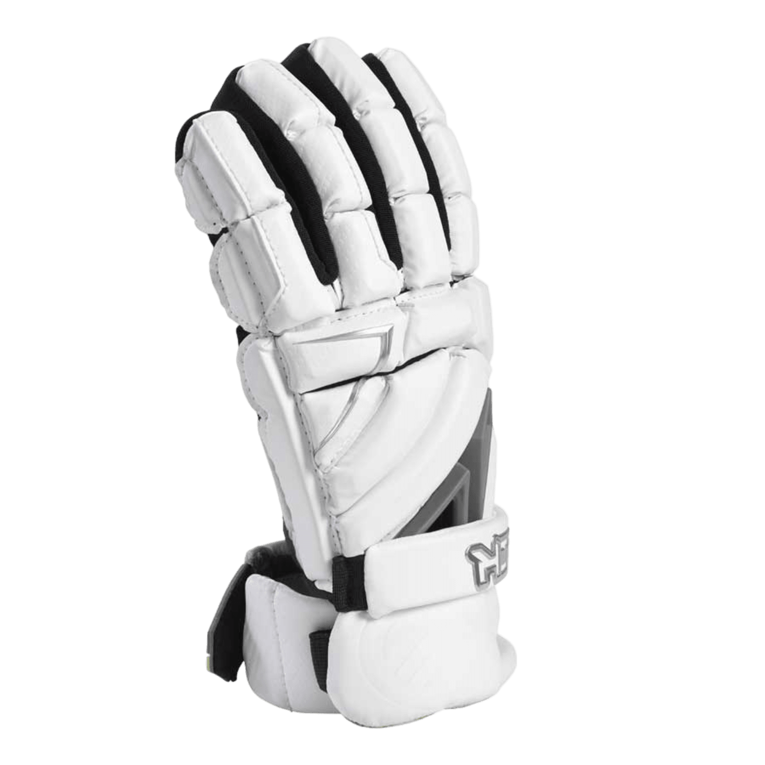 Maverik Max 2022 Lacrosse Gloves Men's Gloves White Lax.com