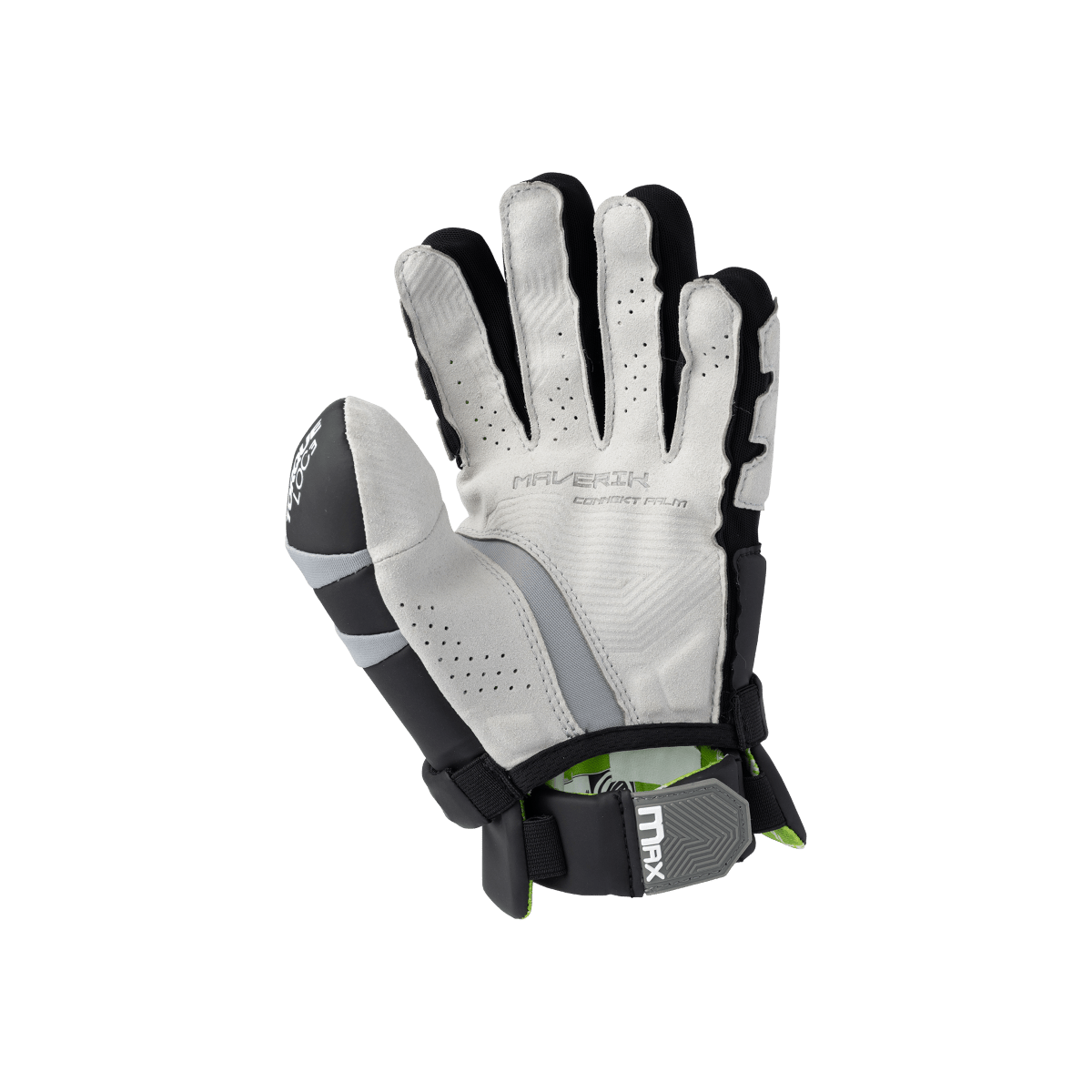 Maverik Max 2028 Goalie Glove Goalie Gloves Black Lax.com