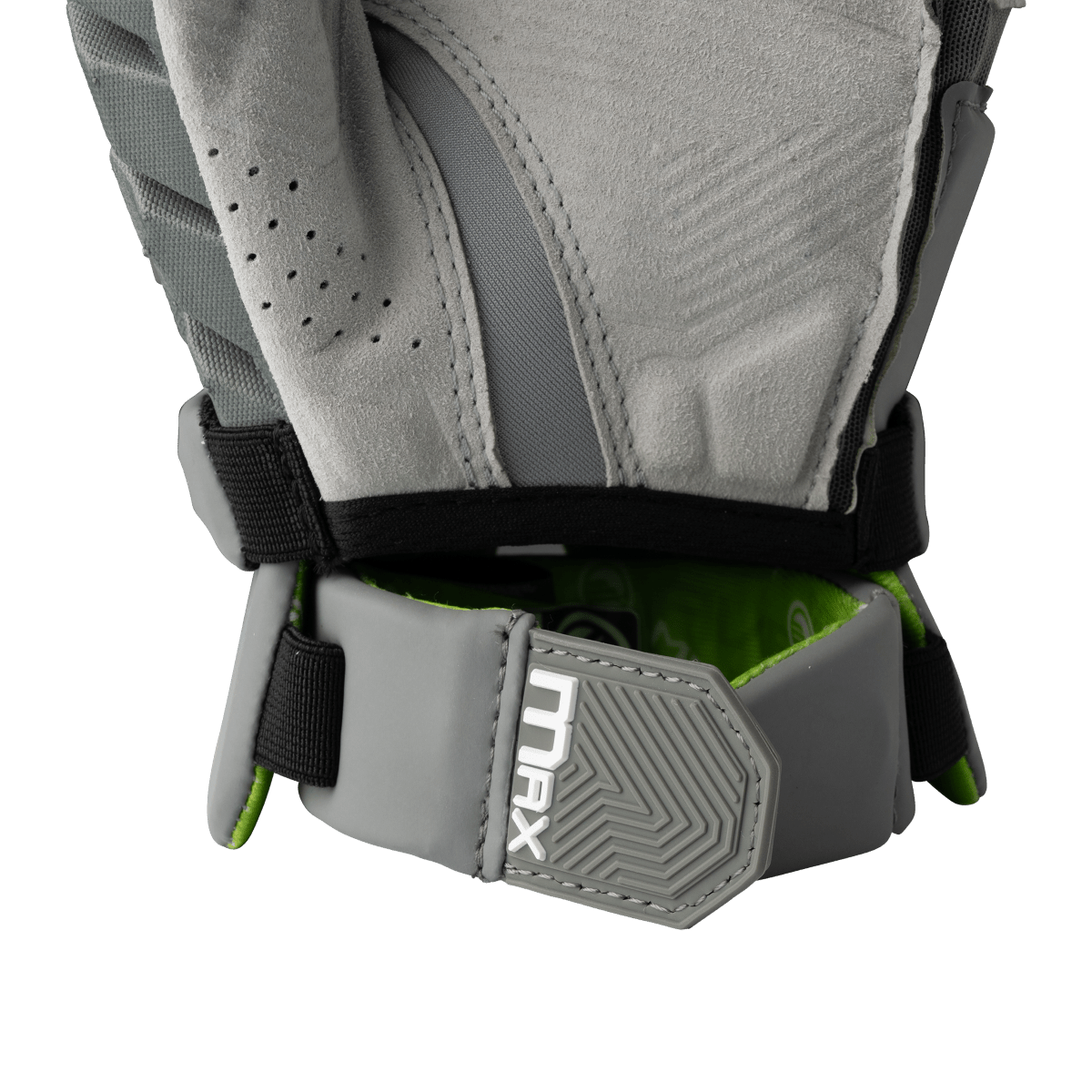 Maverik Max 2028 Lacrosse Gloves Men's Gloves Grey Lax.com
