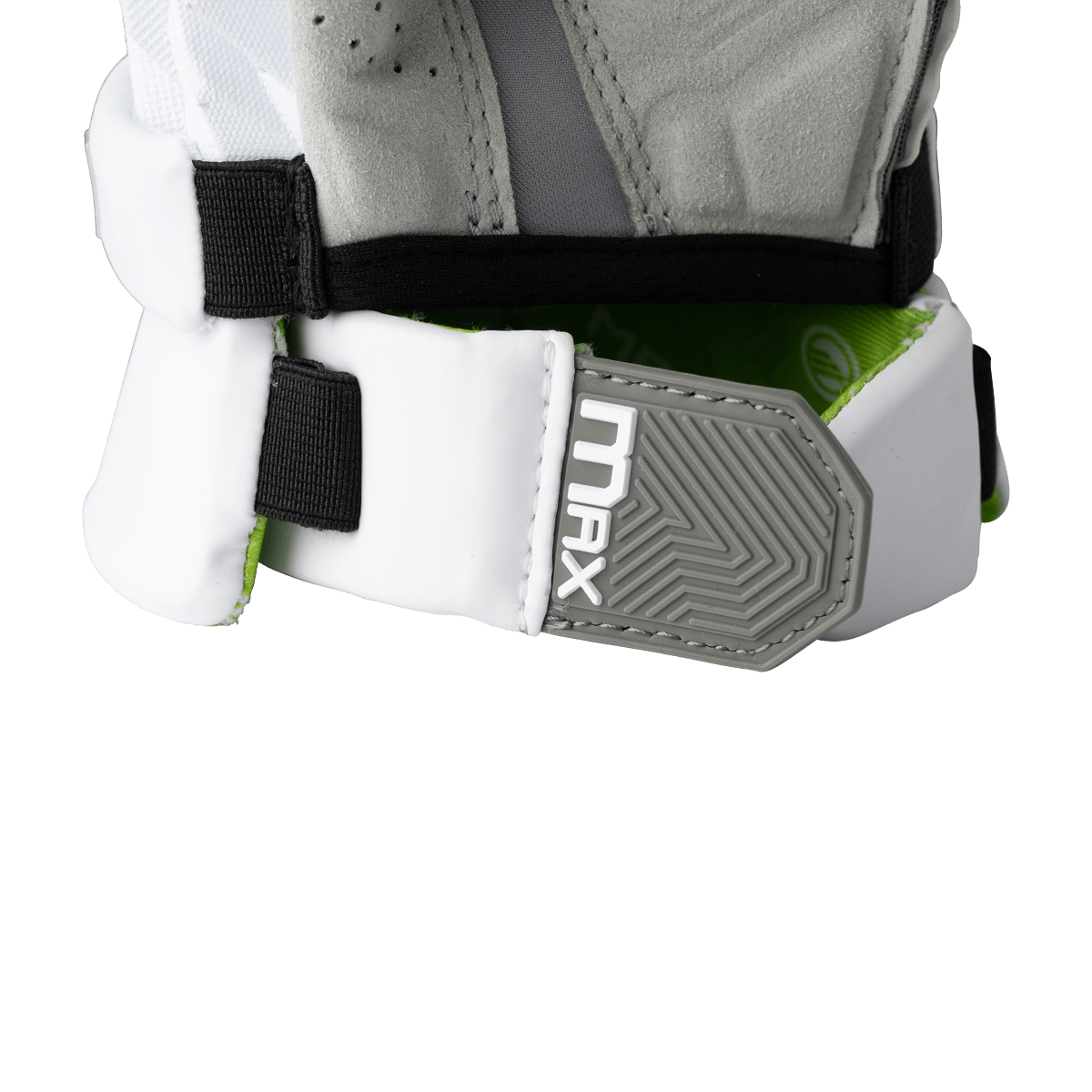 Maverik Max 2028 Lacrosse Gloves Men's Gloves White Lax.com
