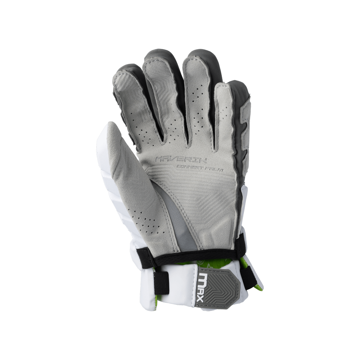 Maverik Max 2028 Lacrosse Gloves Men's Gloves White Lax.com