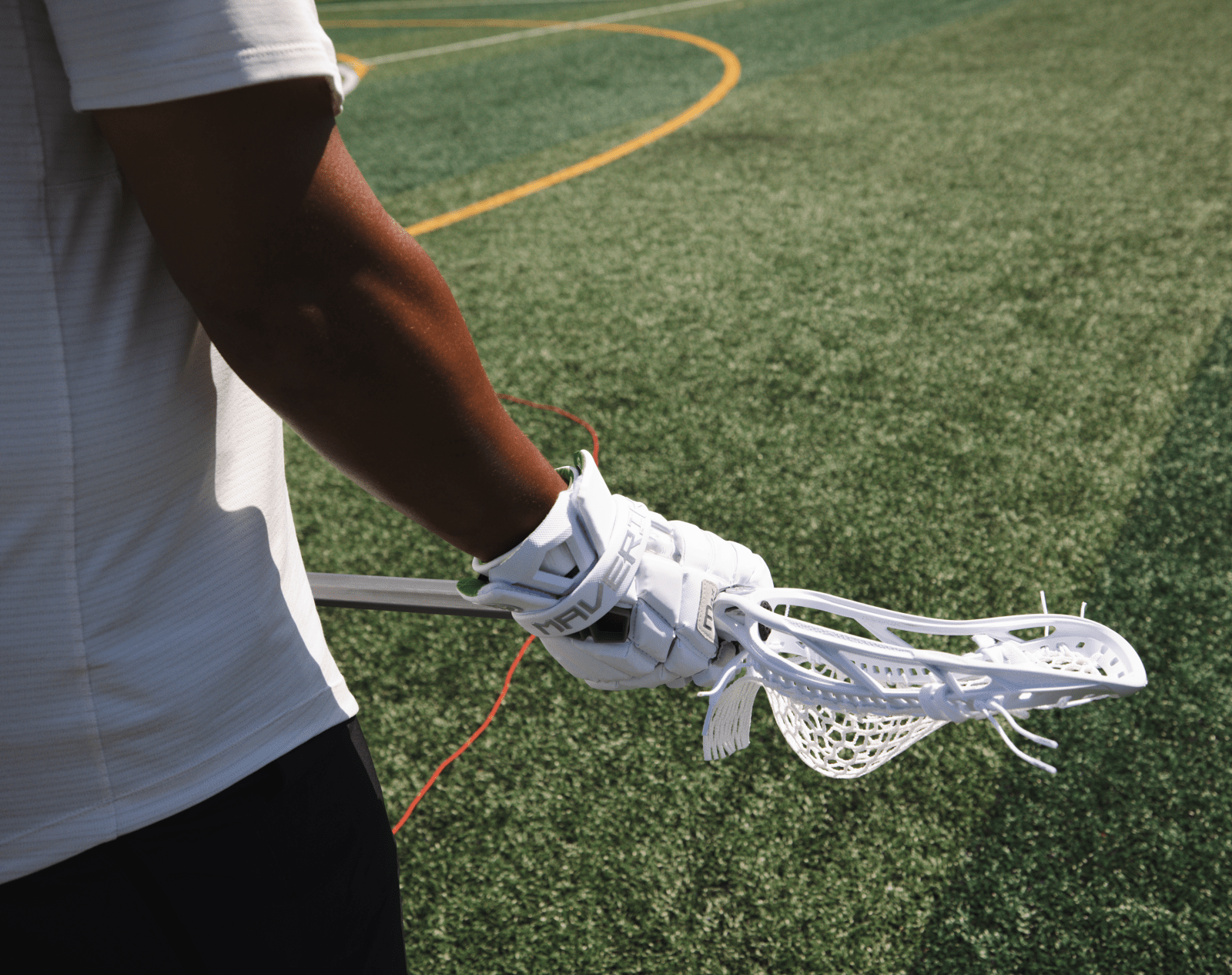 Maverik Max Lacrosse Gloves 2025 Men's Gloves Grey Lax.com