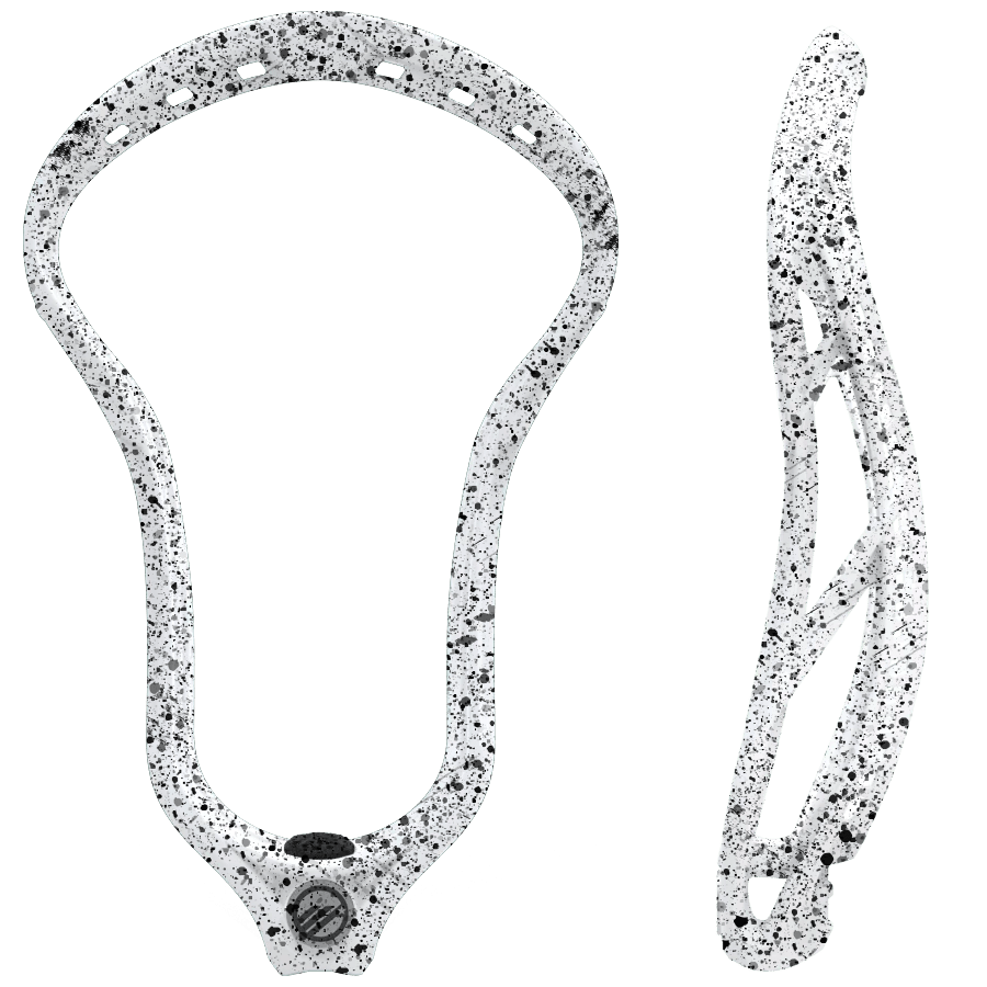 Maverik Optik Force Lacrosse Head Men's Head Black Splatter Lax.com