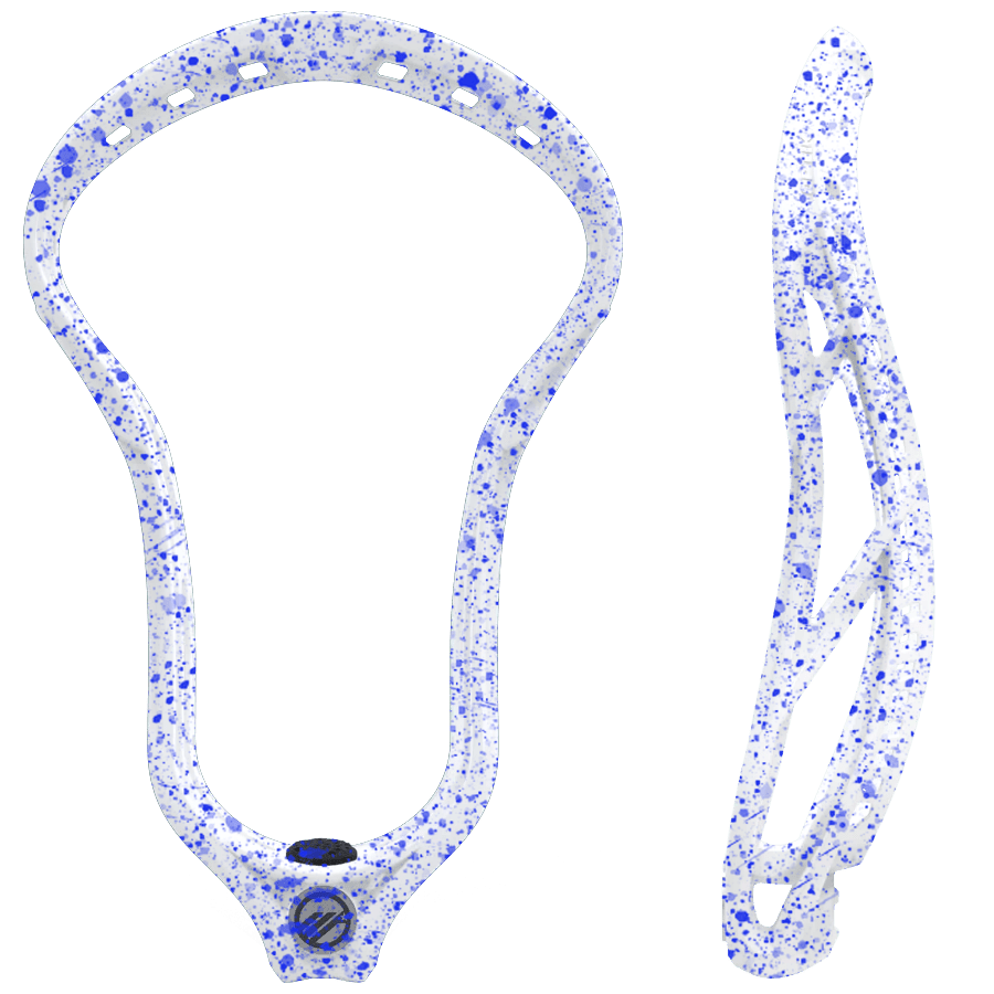 Maverik Optik Force Lacrosse Head Men's Head Blue Splatter Lax.com