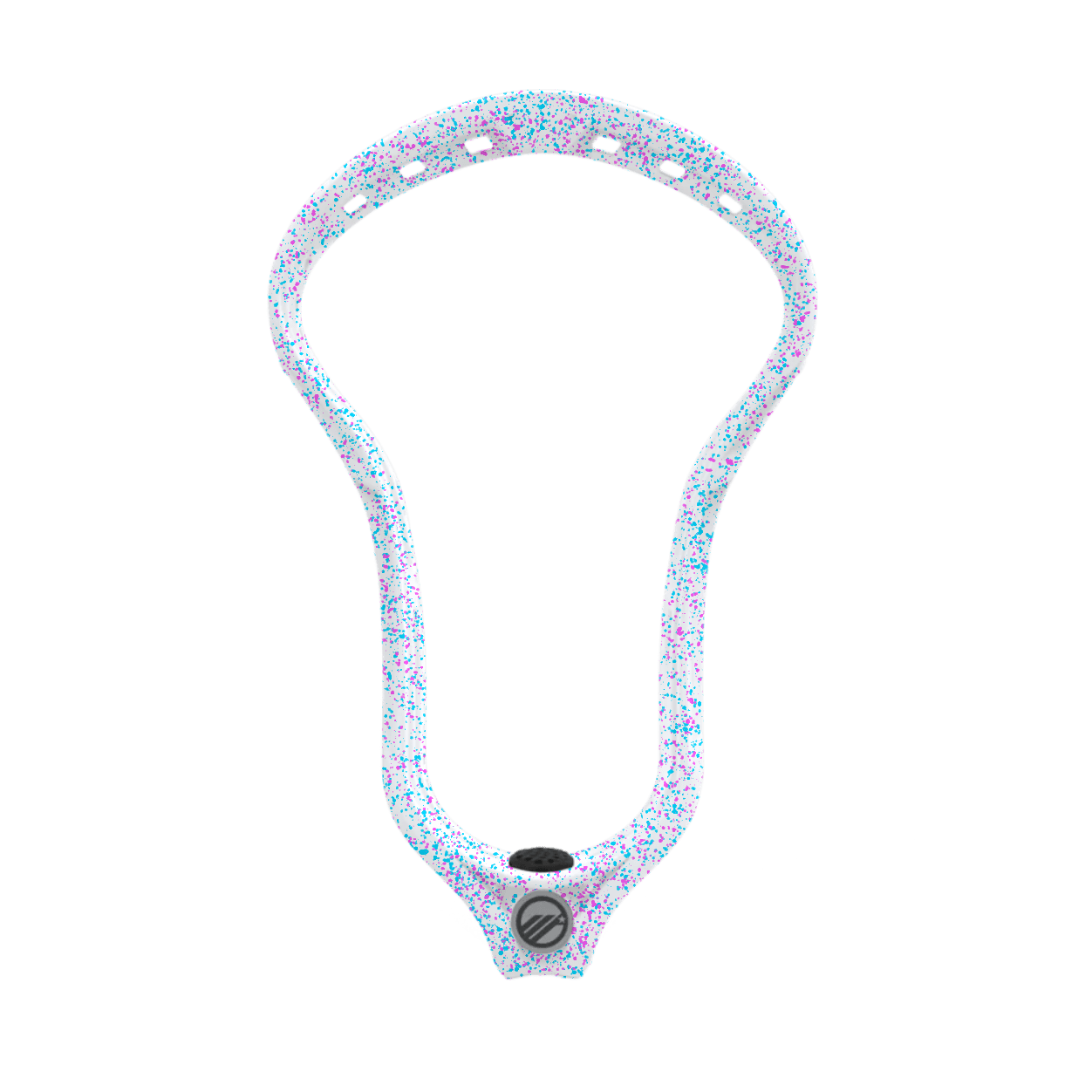 Maverik Optik Force Lacrosse Head Men's Head Pink/Teal Splatter Lax.com