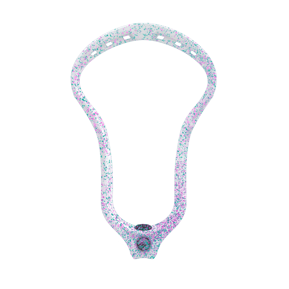 Maverik Optik Force Lacrosse Head Men's Head Pink/Teal Splatter Lax.com