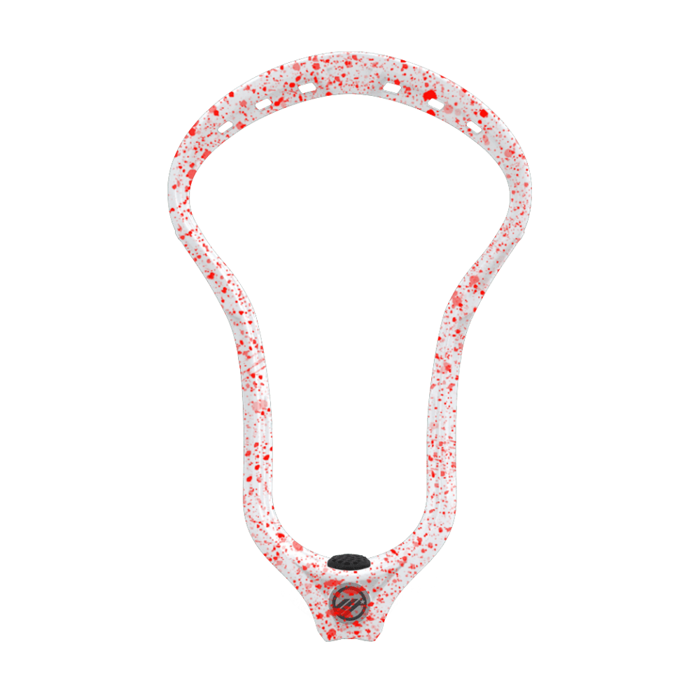 Maverik Optik Force Lacrosse Head Men's Head Red Splatter Lax.com