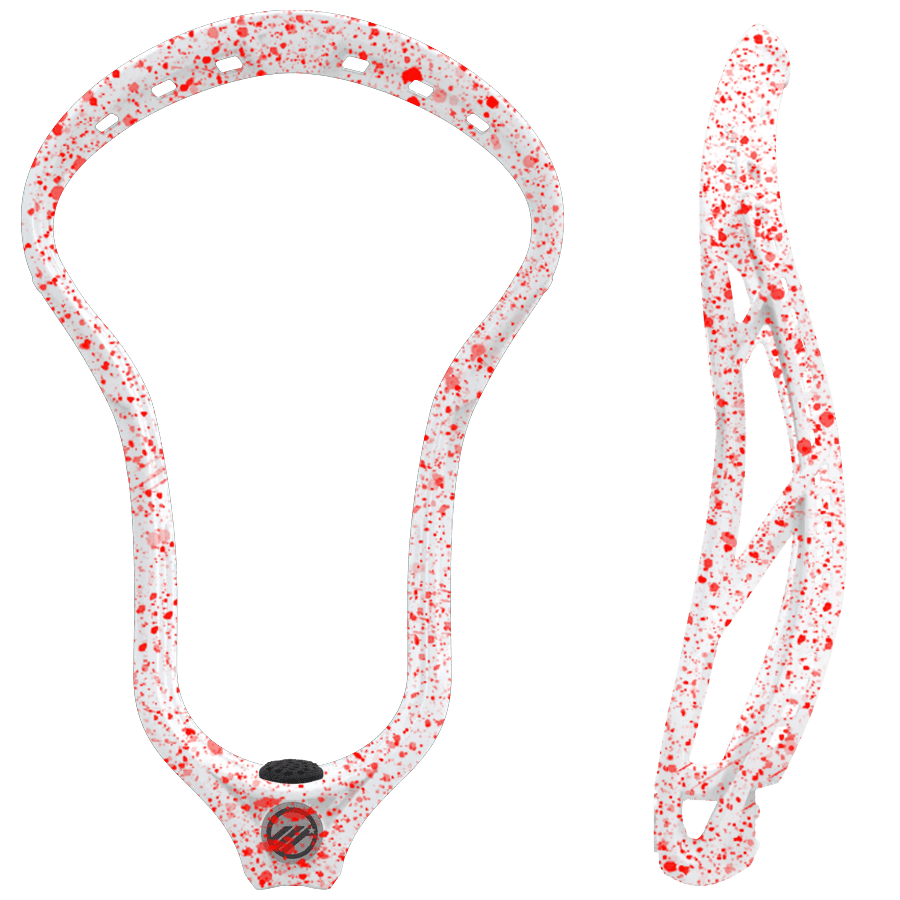 Maverik Optik Force Lacrosse Head Men's Head Red Splatter Lax.com