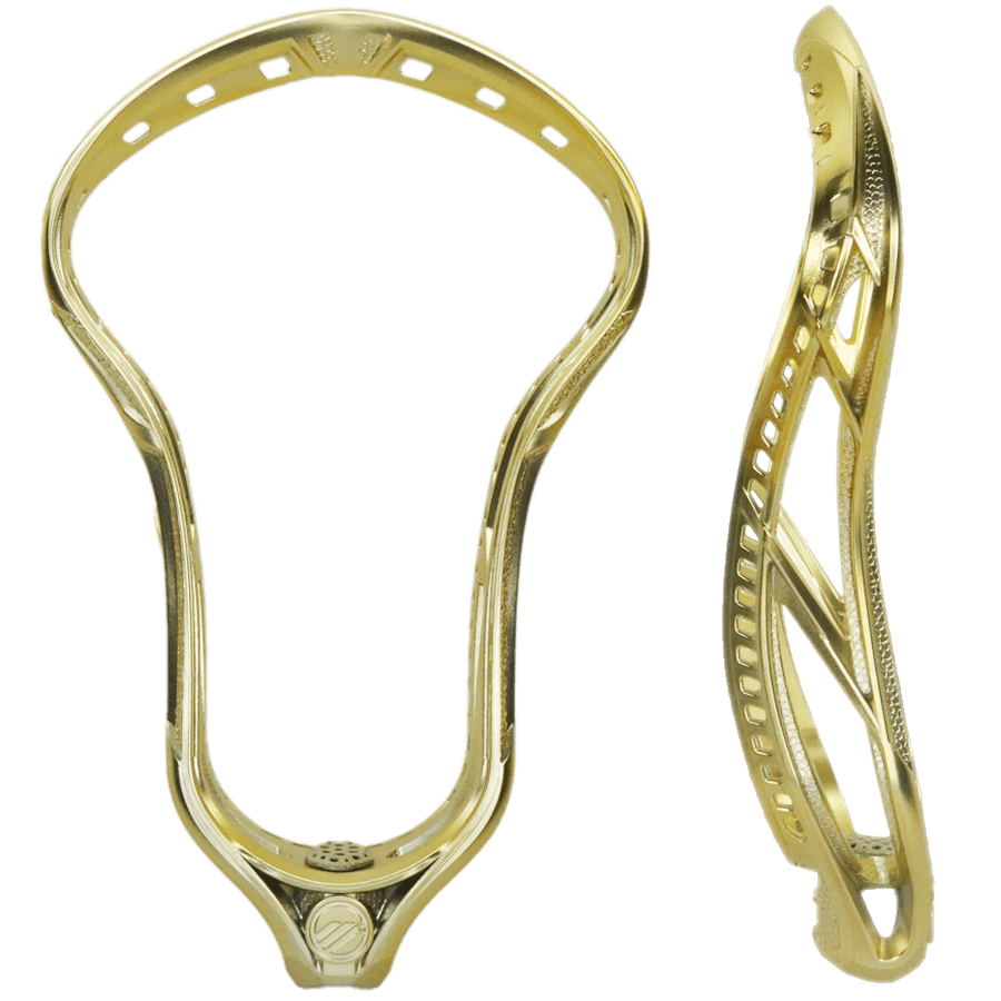 Maverik Optik Force Lacrosse Head Men's Head Satin Light Gold Lax.com