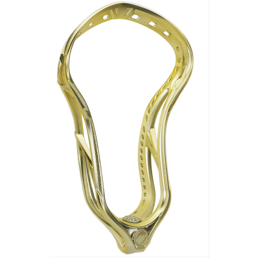 Maverik Optik Force Lacrosse Head Men's Head Satin Light Gold Lax.com