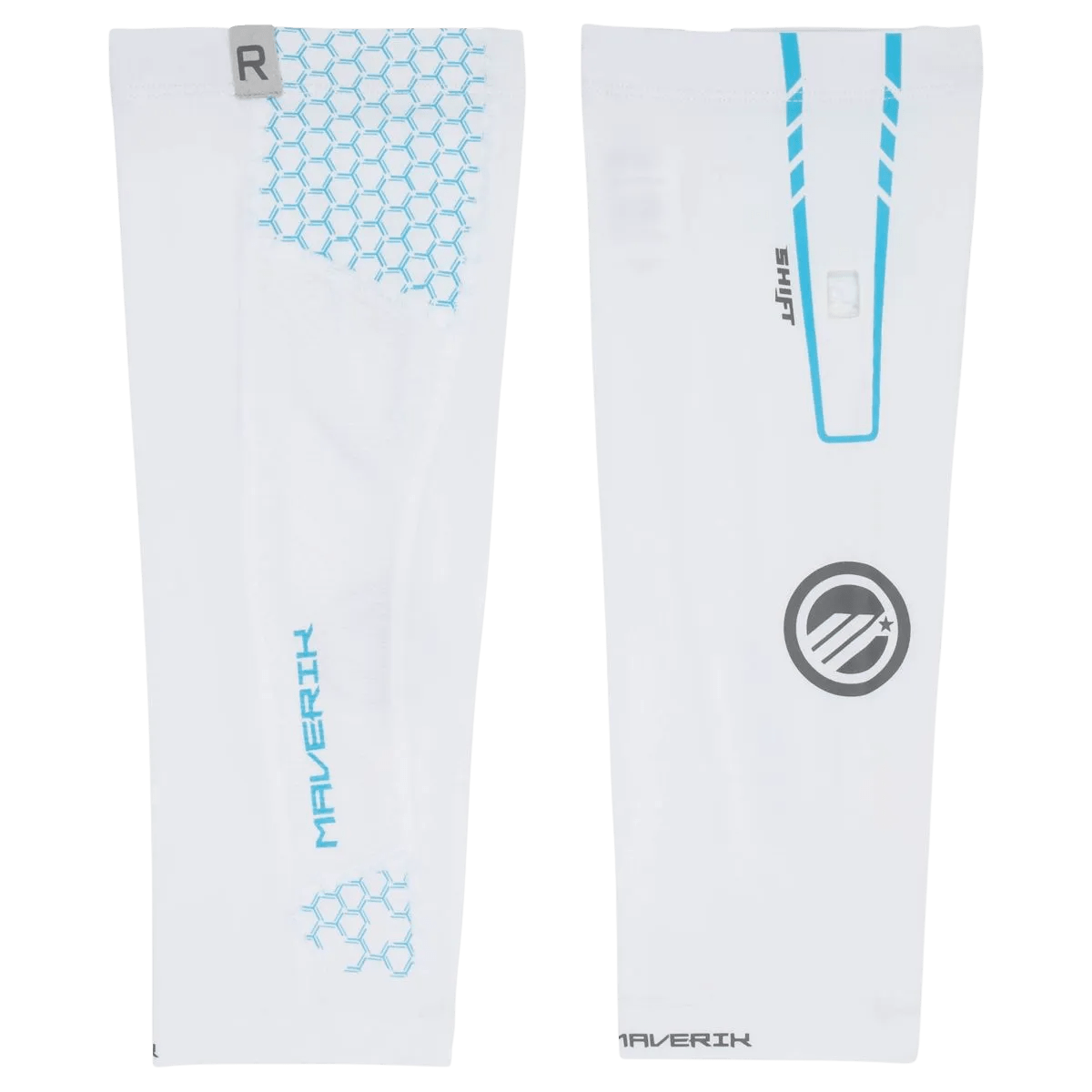 Maverik Shift Arm Sleeve 2027 Men's Arm Protection White Lax.com
