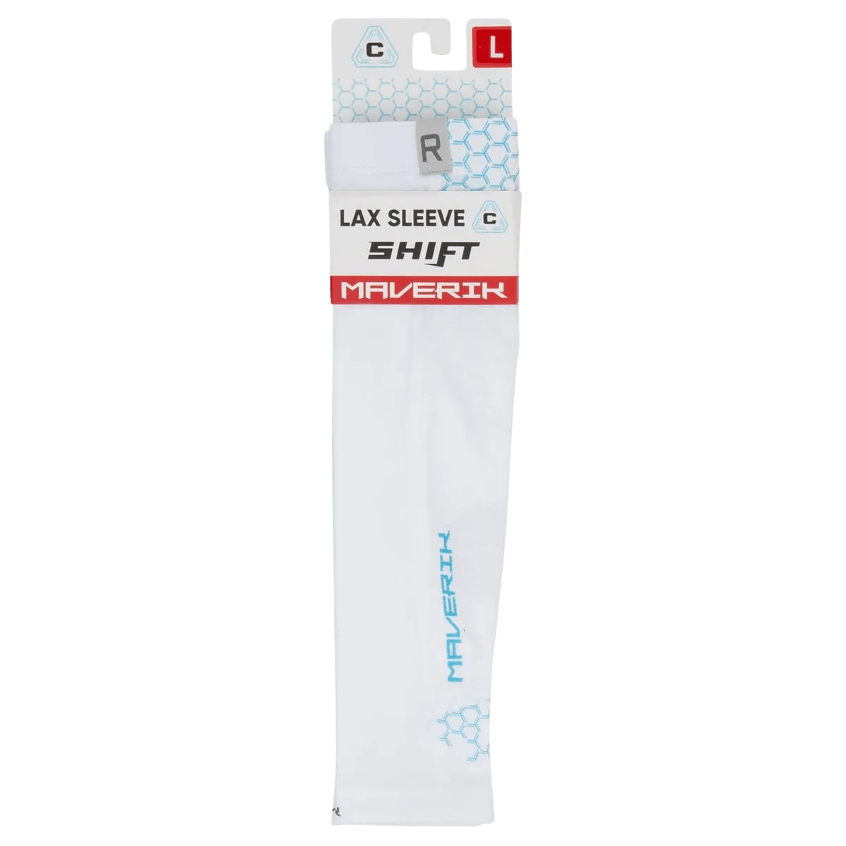 Maverik Shift Arm Sleeve 2027 Men's Arm Protection White Lax.com