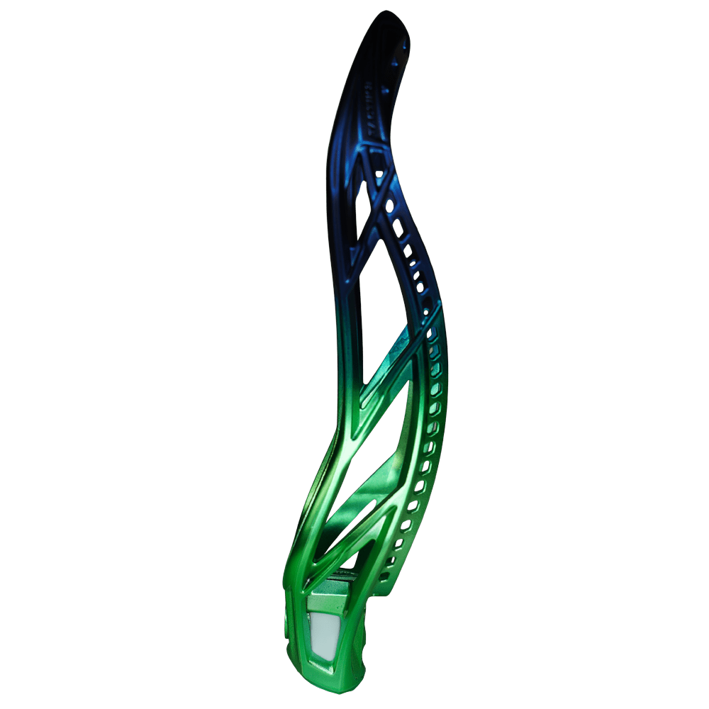 Maverik Tactik 3 Lacrosse Head Men's Head Satin Navy/Green Fade Lax.com