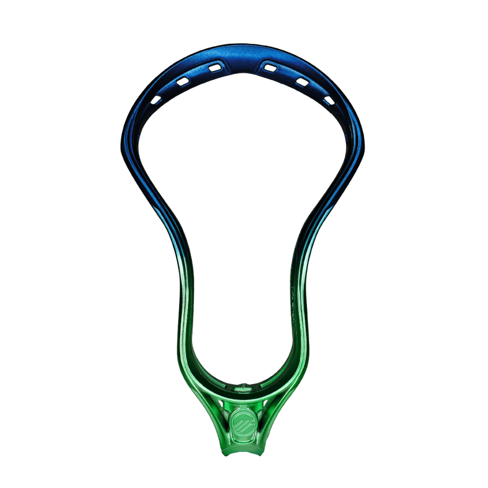 Maverik Tactik 3 Lacrosse Head Men's Head Satin Navy/Green Fade Lax.com