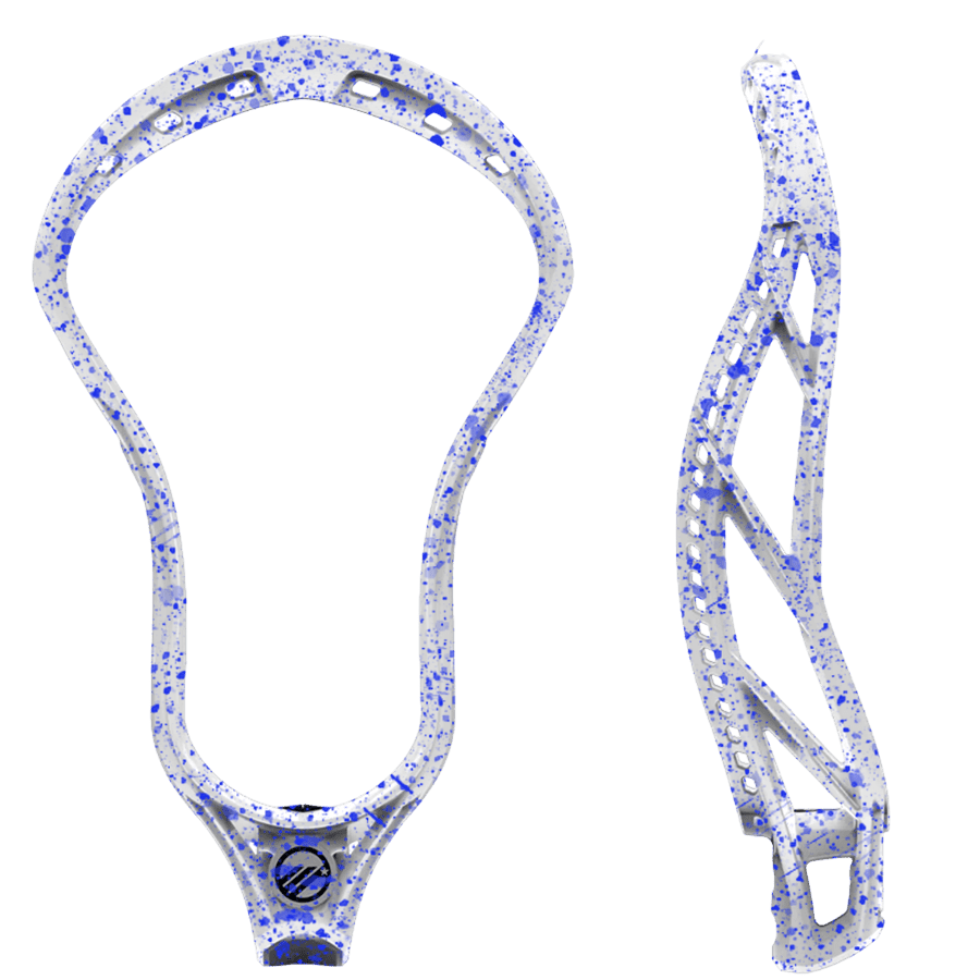 Maverik Tactik 3.0 Lacrosse Head Men's Head Blue Splatter Lax.com