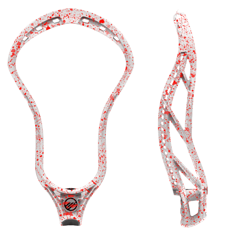 Maverik Tactik 3.0 Lacrosse Head Men's Head Red Splatter Lax.com